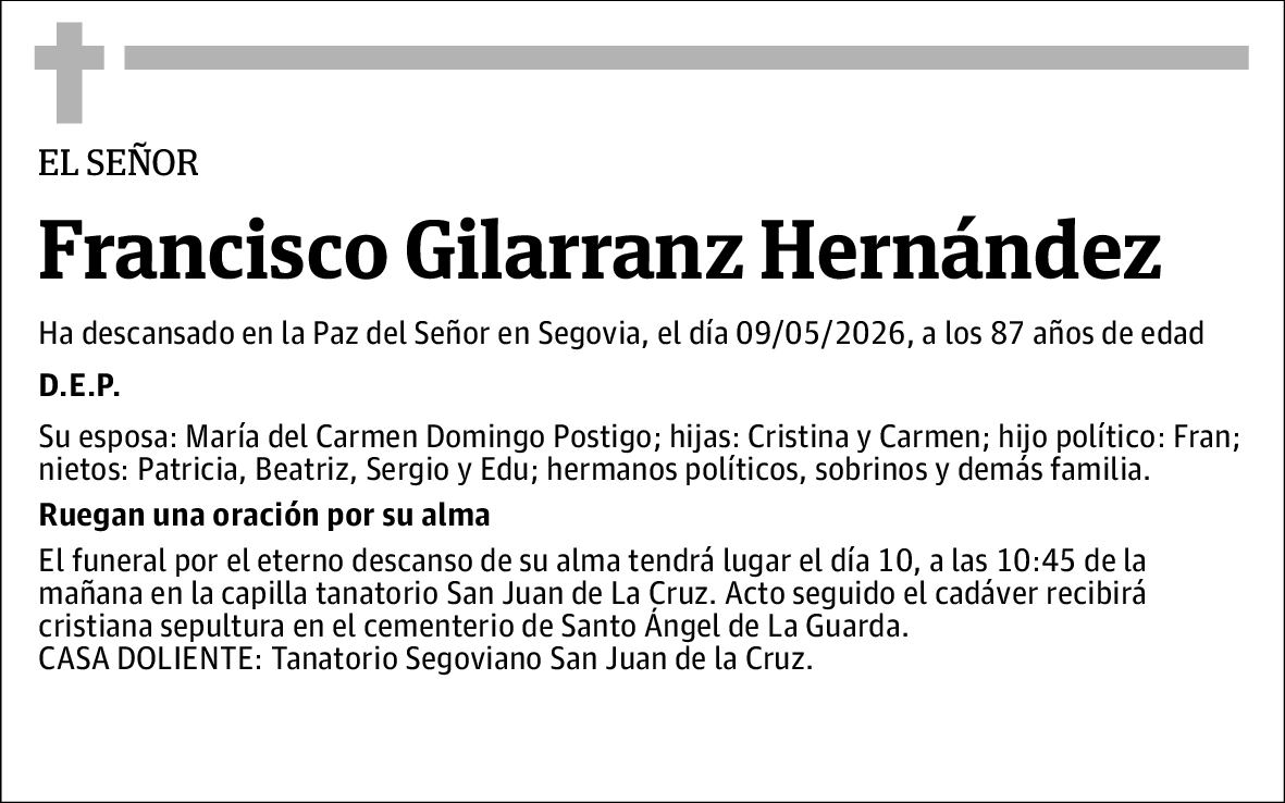 Francisco Gilarranz Hernández