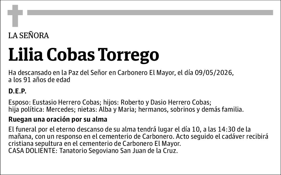 Lilia Cobas Torrego