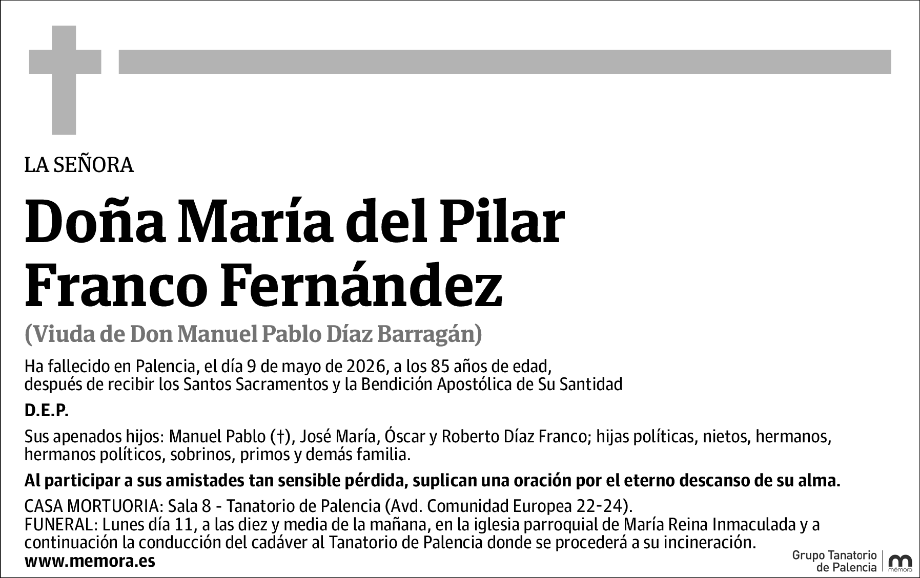 María del Pilar Franco Fernández