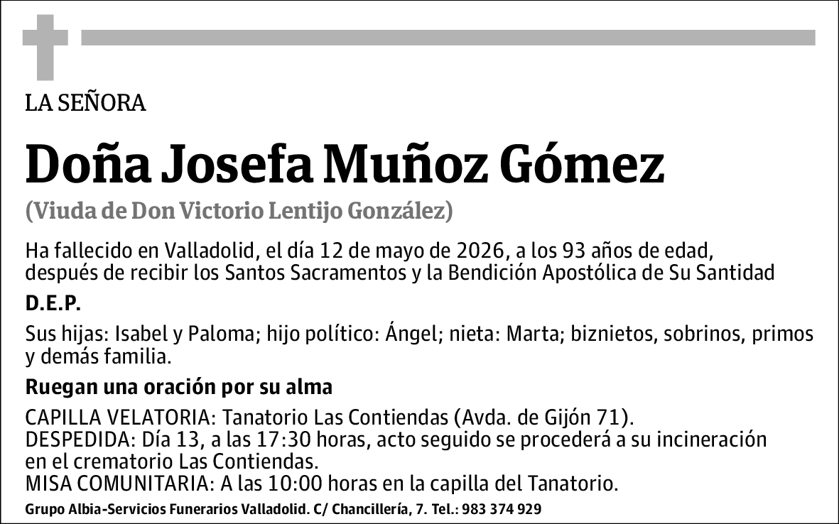 Josefa Muñoz Gómez