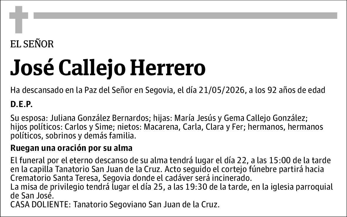 José Callejo Herrero