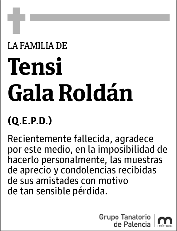 Tensi Gala Roldán