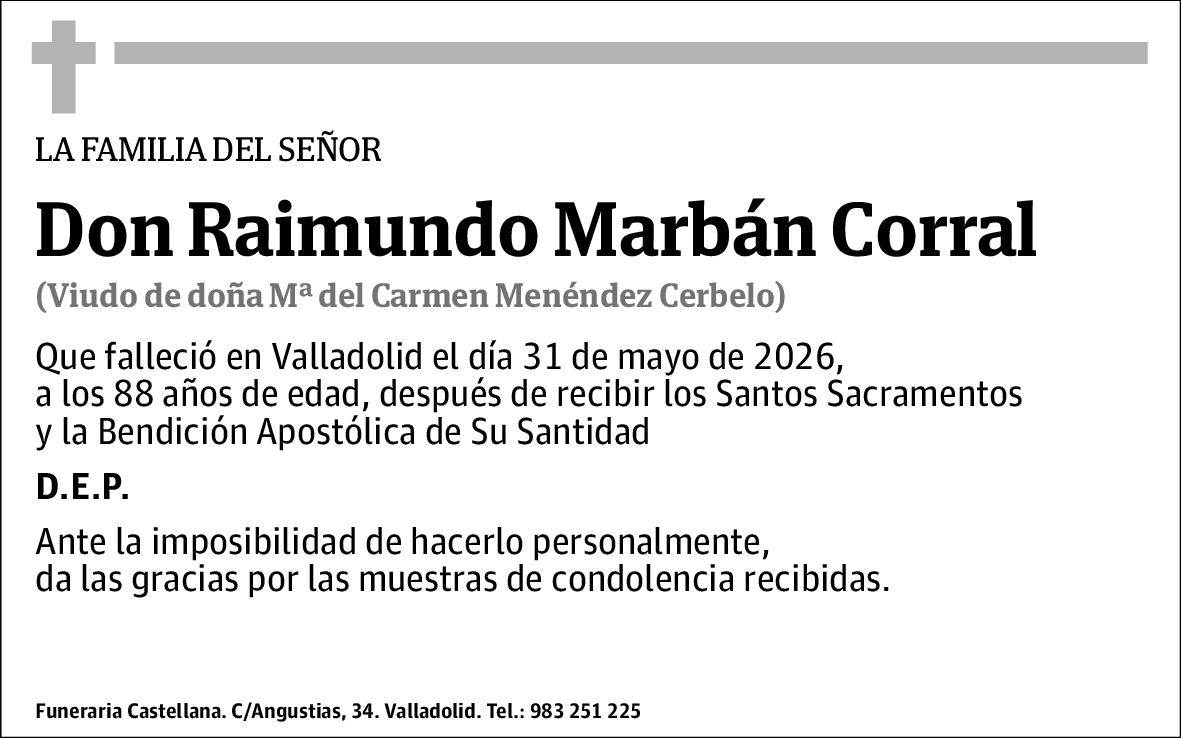 Raimundo Marbán Corral