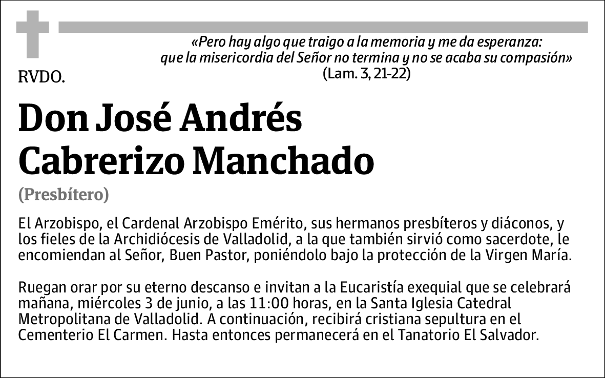 José Andrés Cabrerizo Manchado