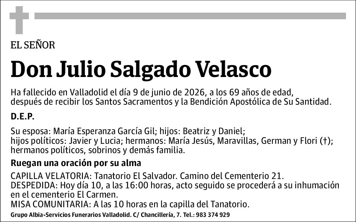 Julio Salgado Velasco