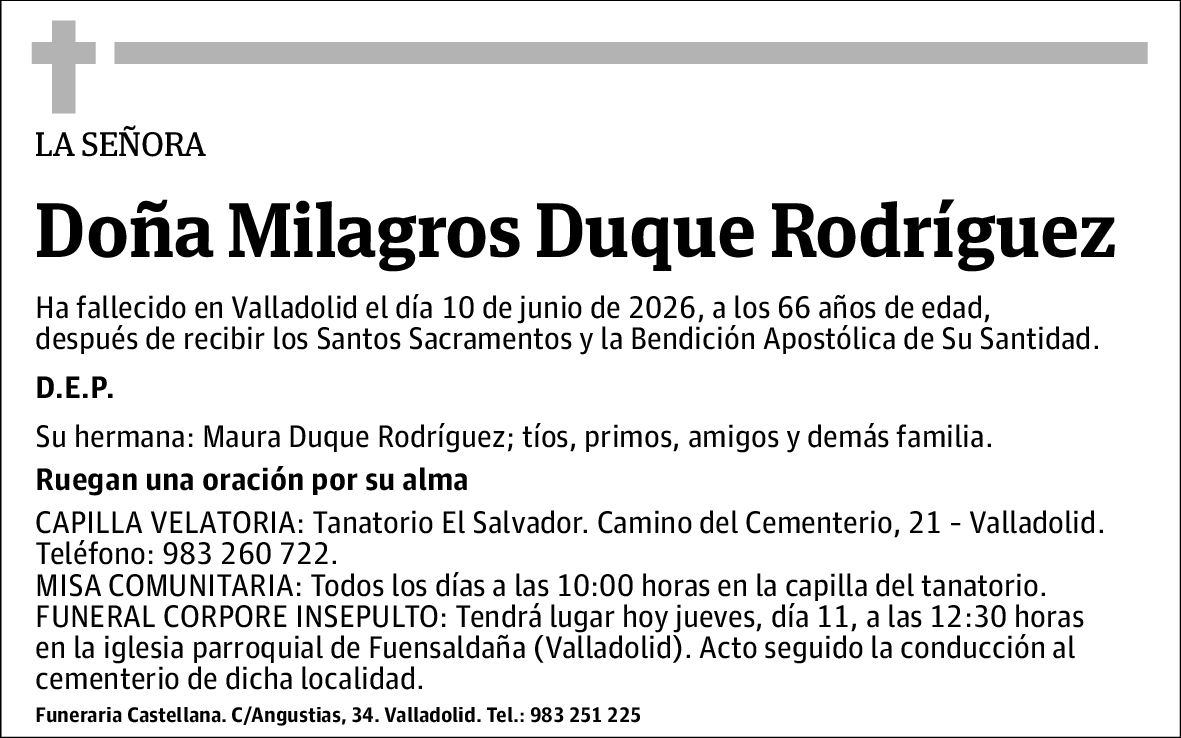 Milagros Duque Rodríguez