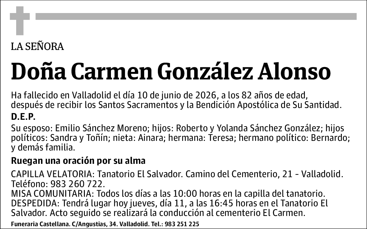 Carmen González Alonso