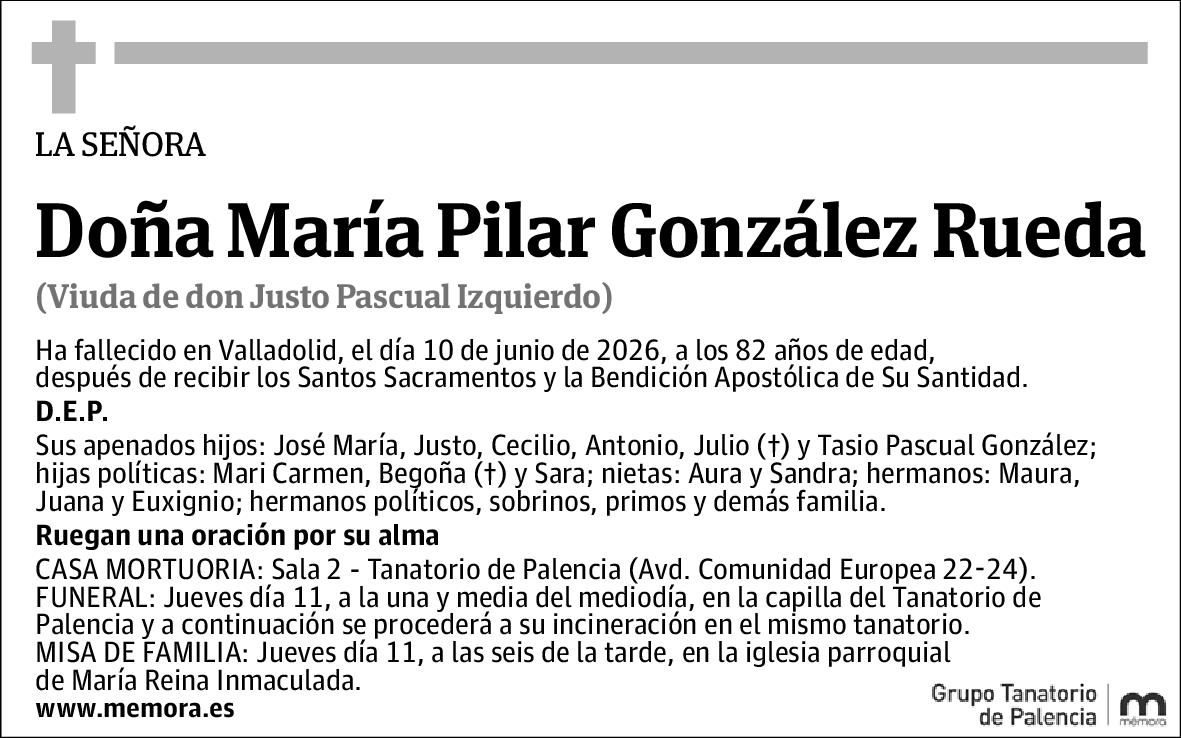 María Pilar González Rueda