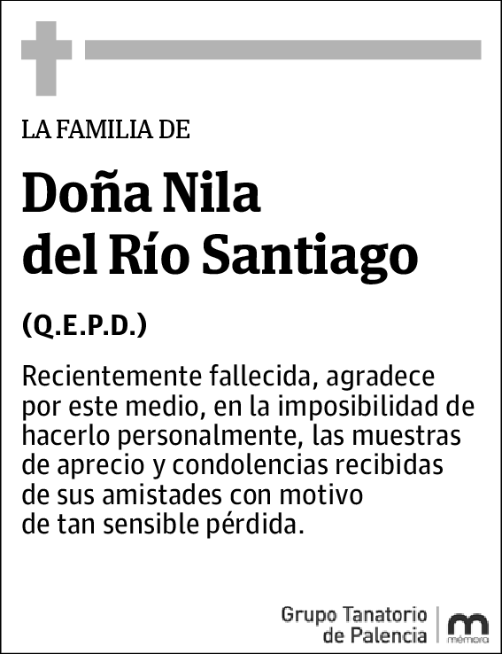 Nila del Río Santiago