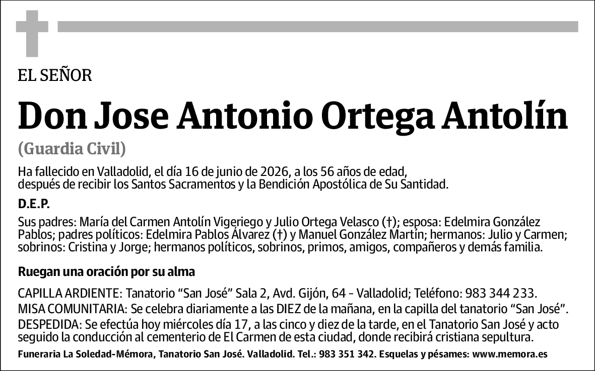 Jose Antonio Ortega Antolin