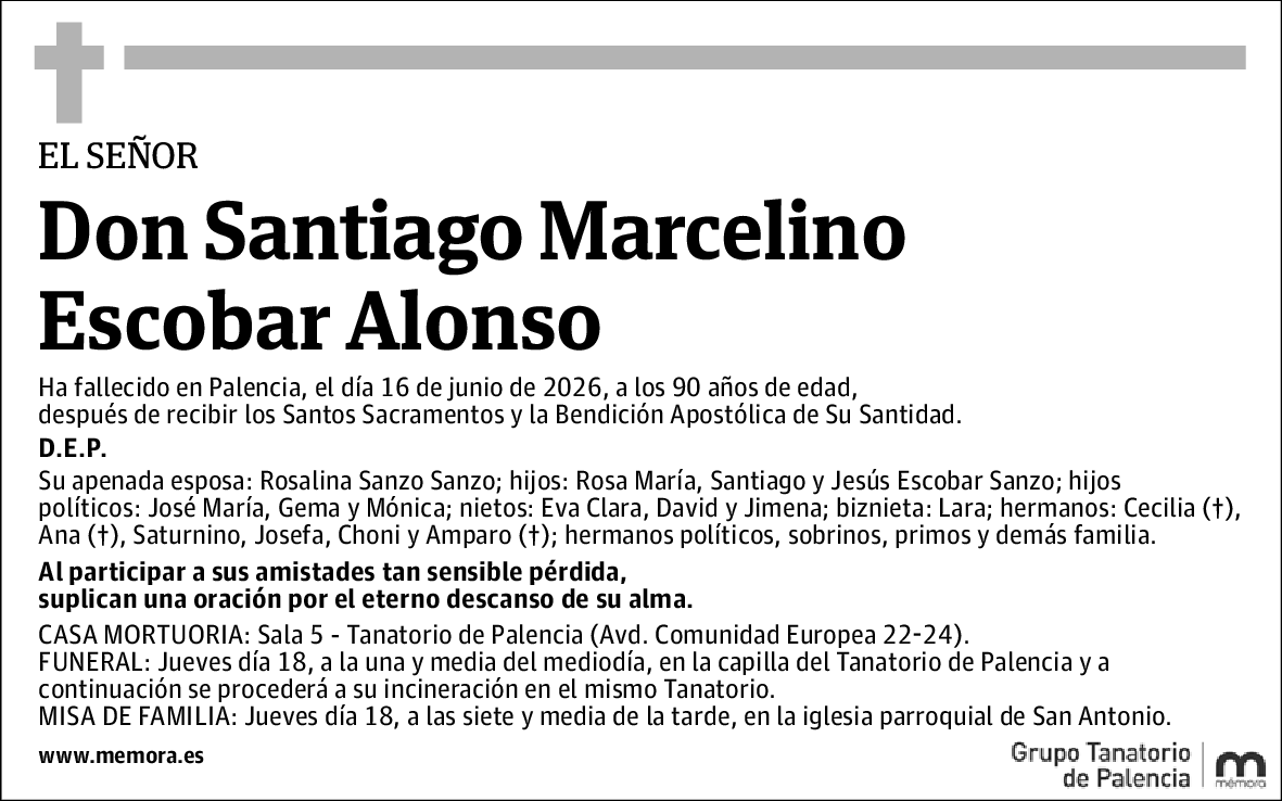 Santiago Marcelino Escobar Alonso