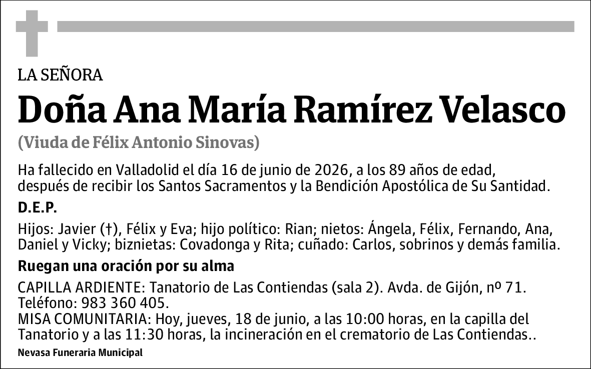 Ana María Ramírez Velasco