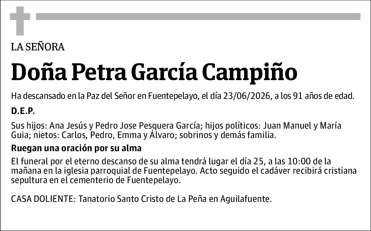 Petra García Campiño