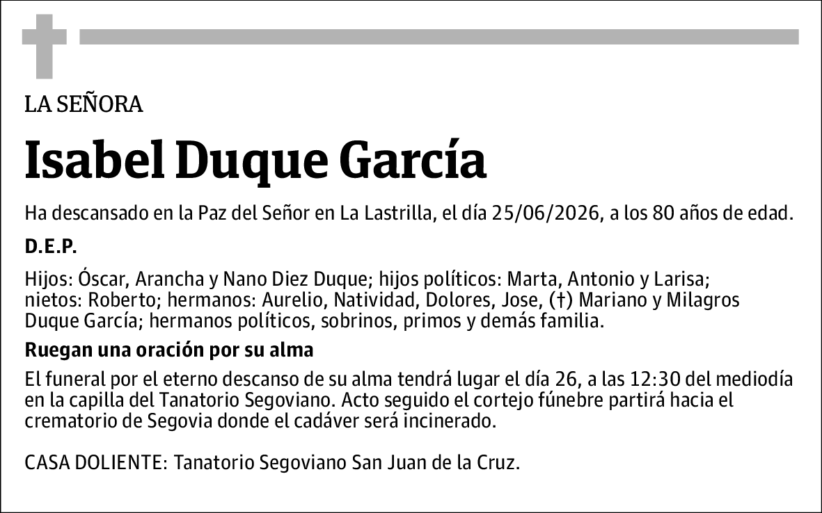 Isabel Duque García