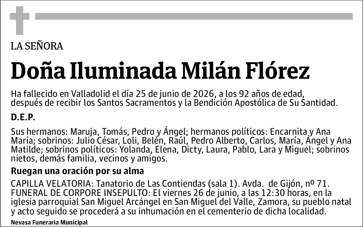 Iluminada Milán Flórez