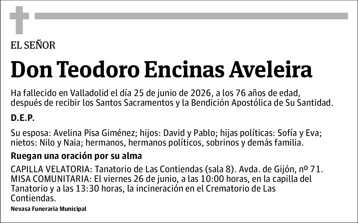 Teodoro Encinas Aveleira