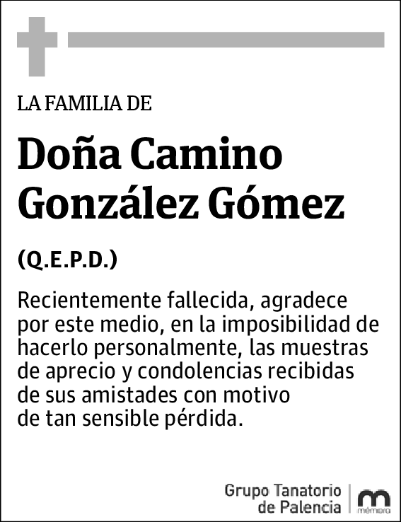 Camino González Gómez