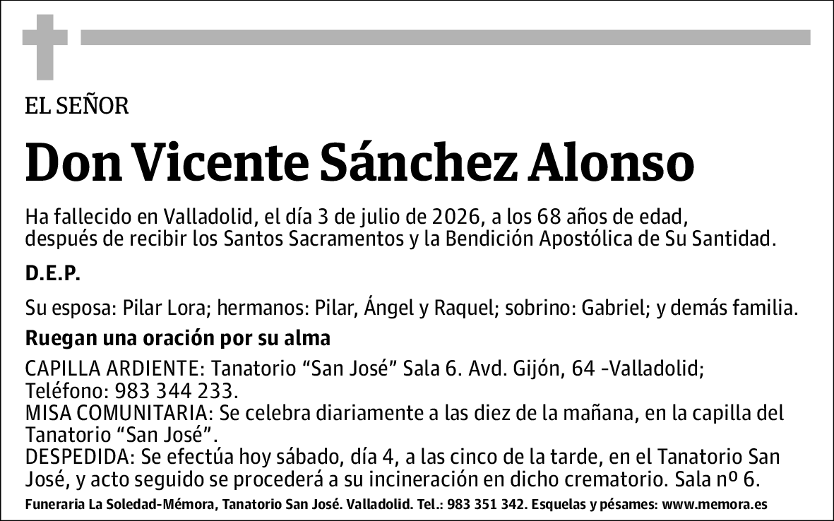Vicente Sánchez Alonso