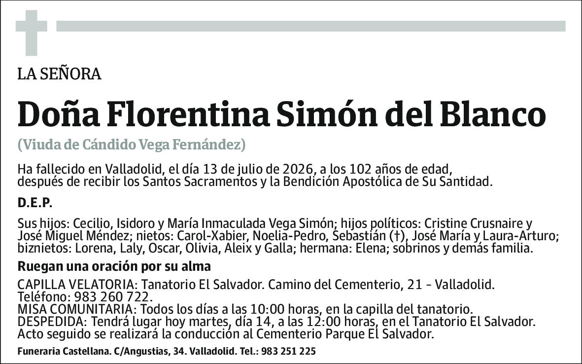 Florentina Simon del Blanco