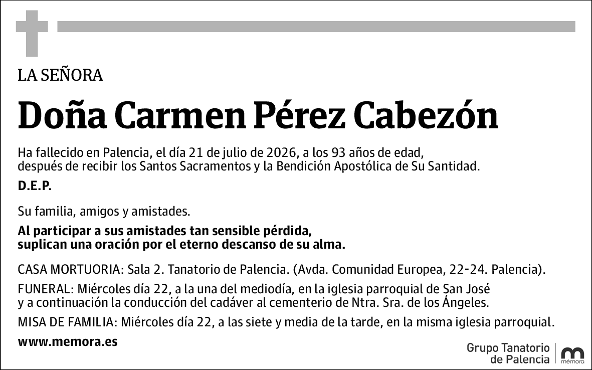 Carmen Pérez Cabezón
