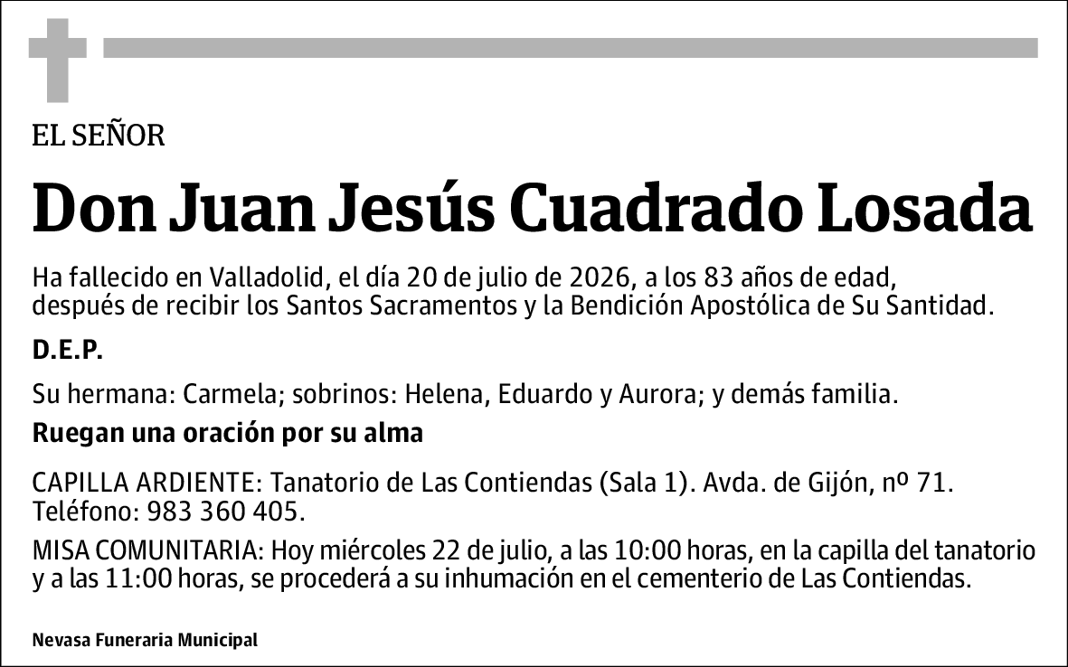 Juan Jesús Cuadrado Losada