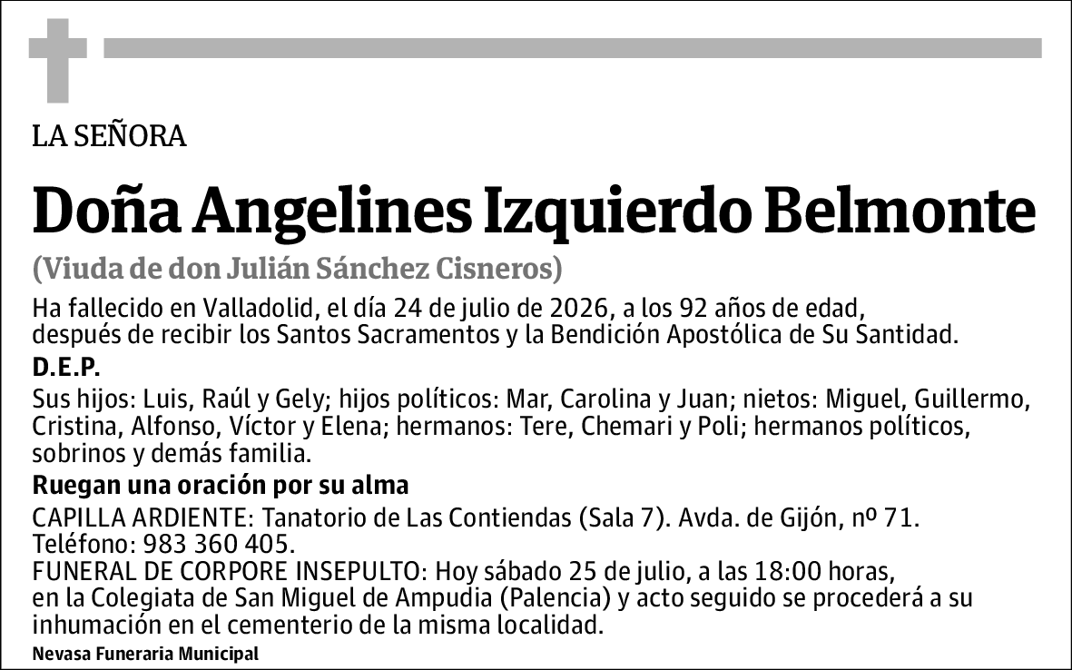 Angelines Izquierdo Belmonte