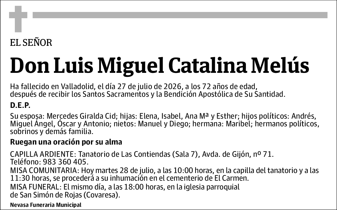 Luis Miguel Catalina Melús