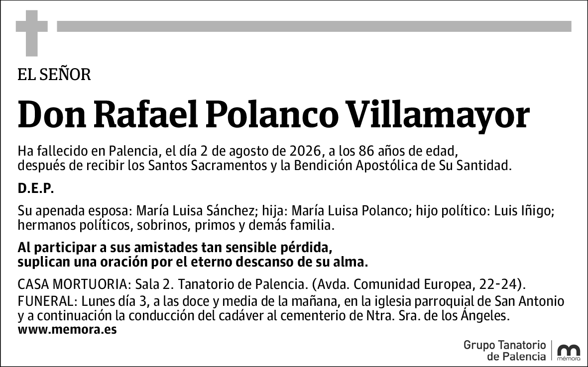 Rafael Polanco Villamayor