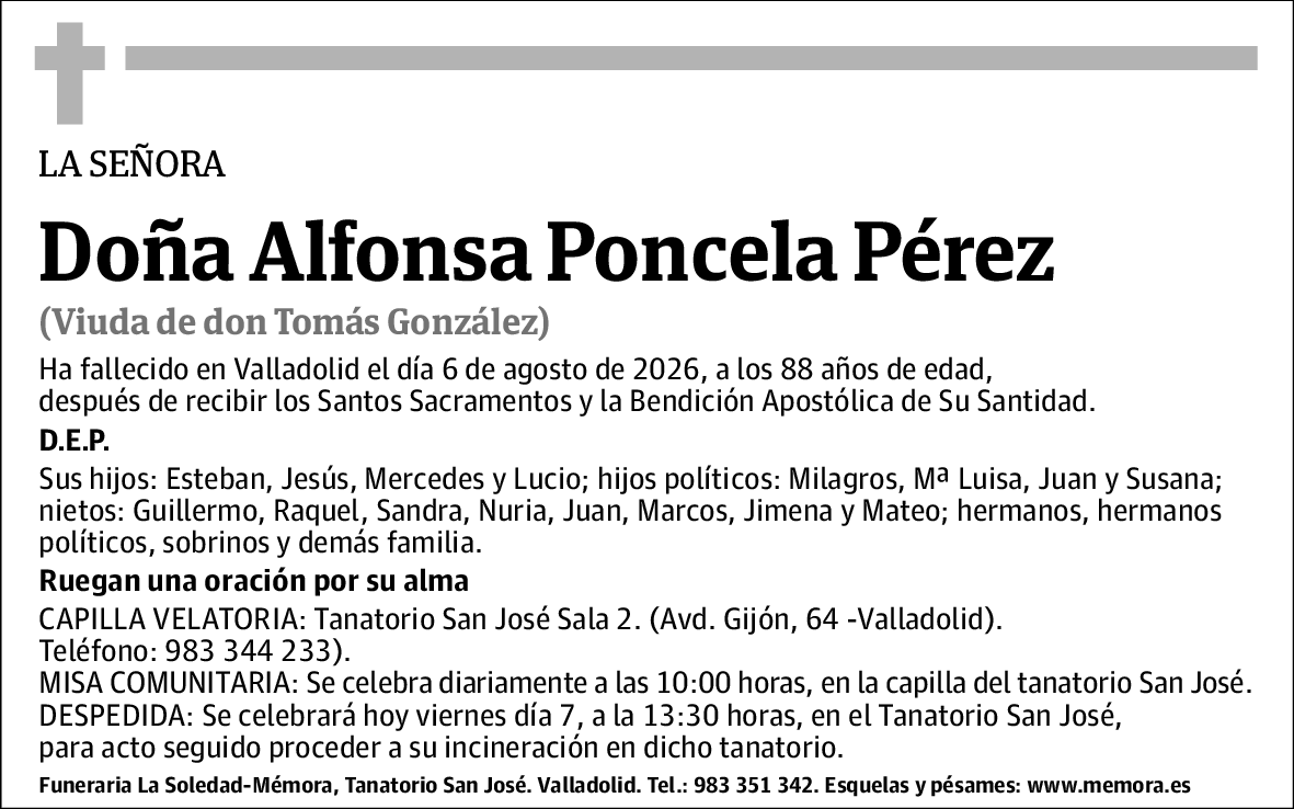 Alfonsa Poncela Pérez