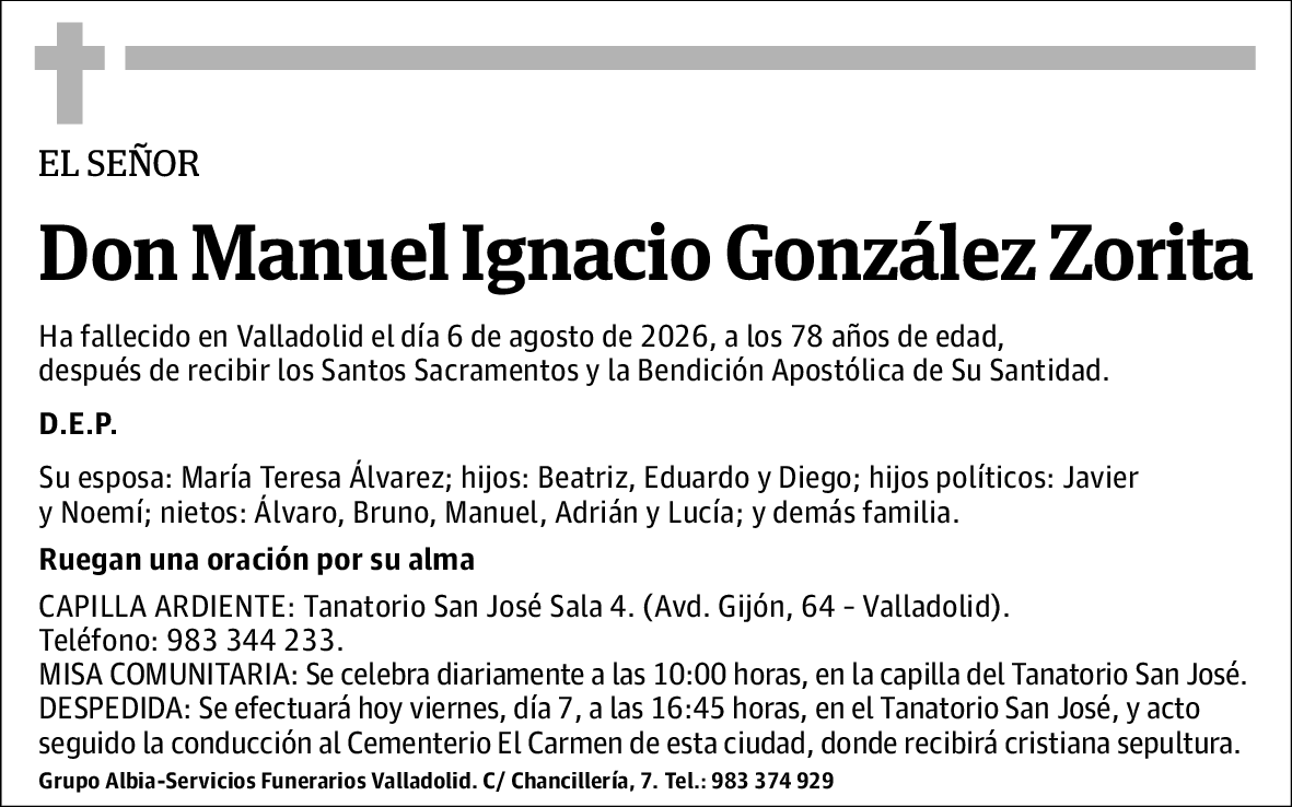 Manuel Ignacio González Zorita