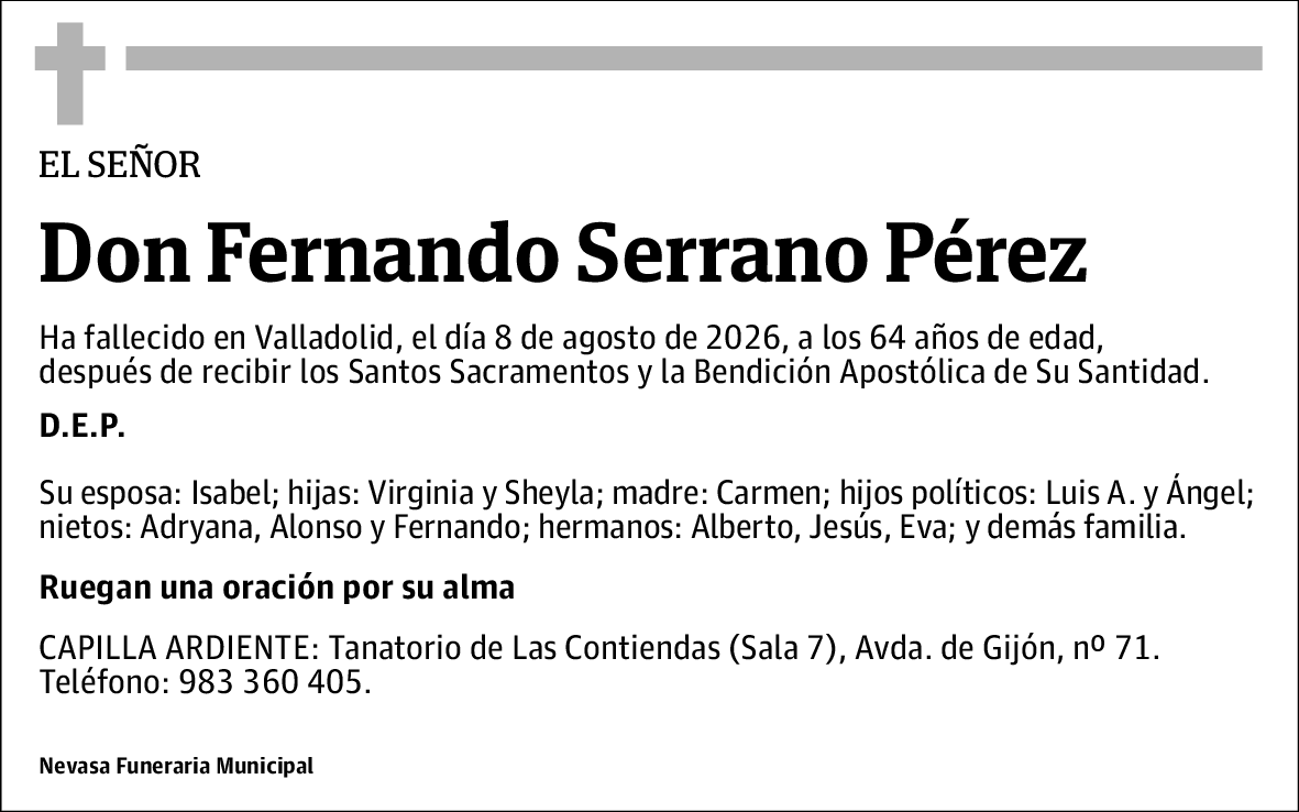 Fernando Serrano Pérez