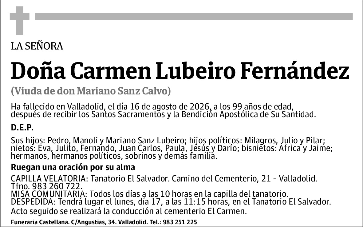 Carmen Lubeiro Fernández