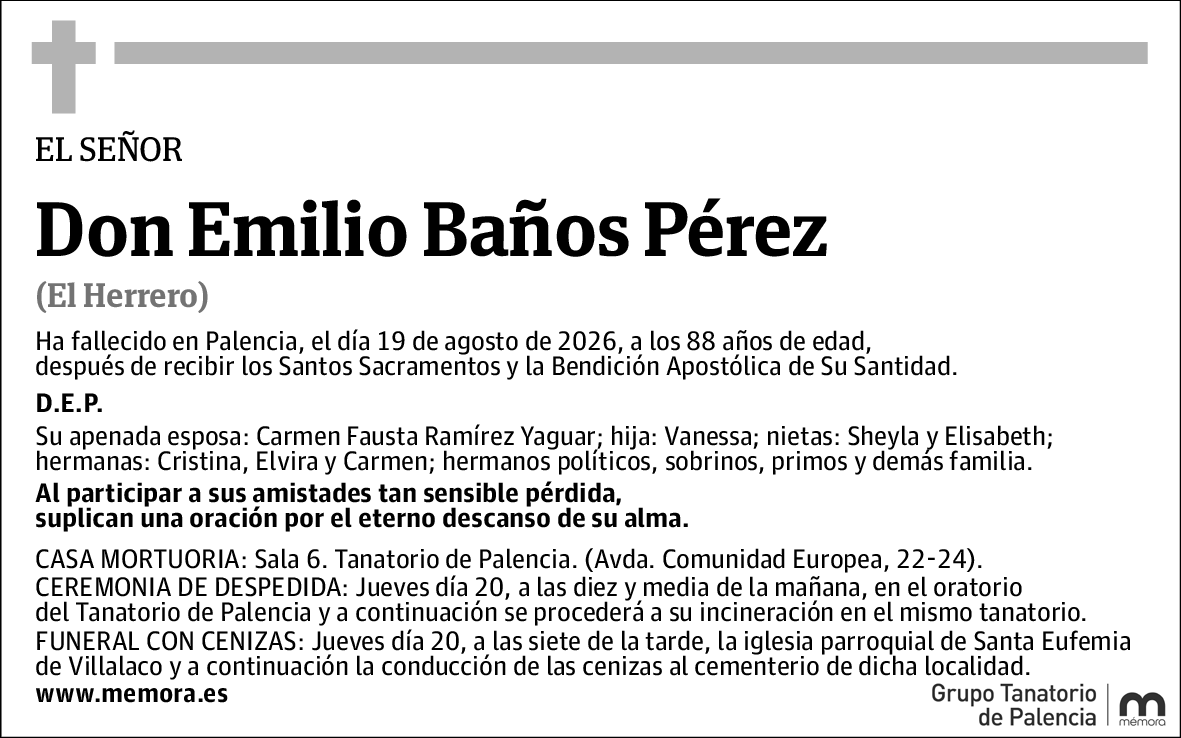 Emilio Baños Pérez