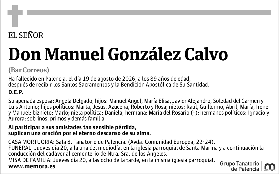 Manuel González Calvo