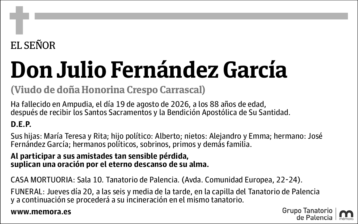 Julio Fernández García