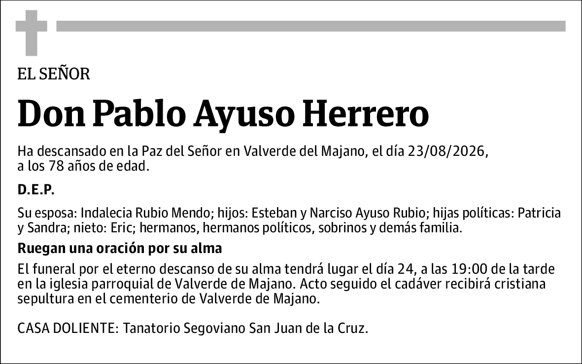 Pablo Ayuso Herrero