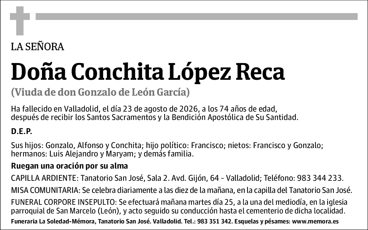 Conchita López Reca