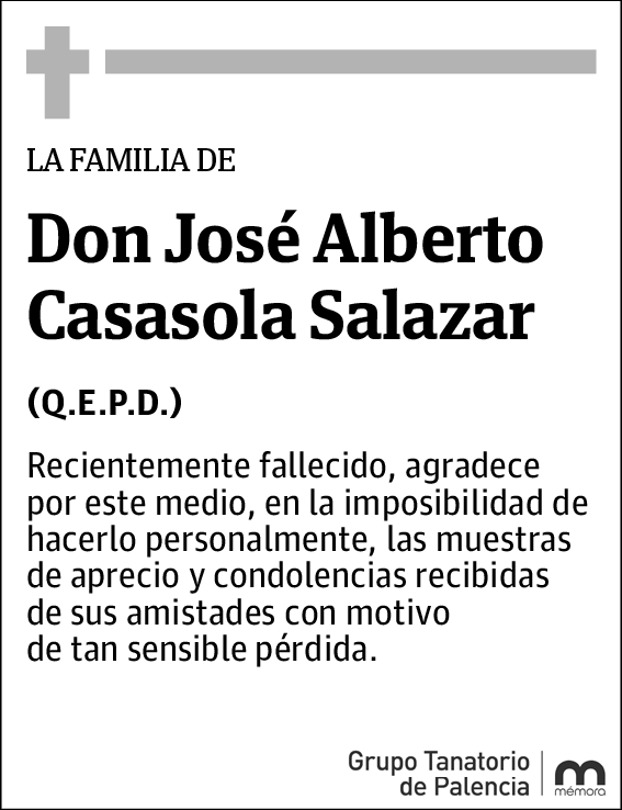 José Alberto Casasola Salazar