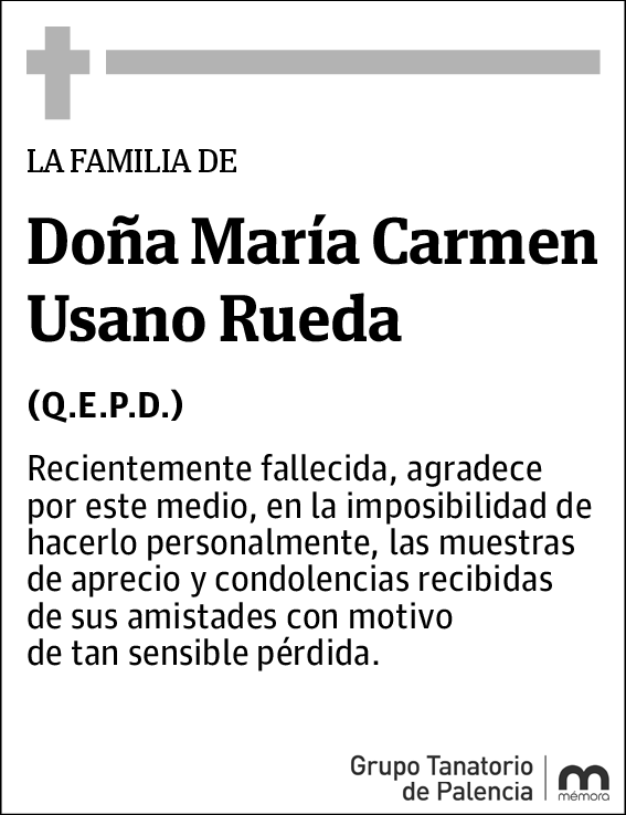 María Carmen Usano Rueda