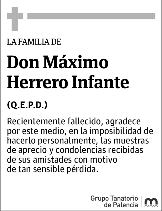 Máximo Herrero Infante
