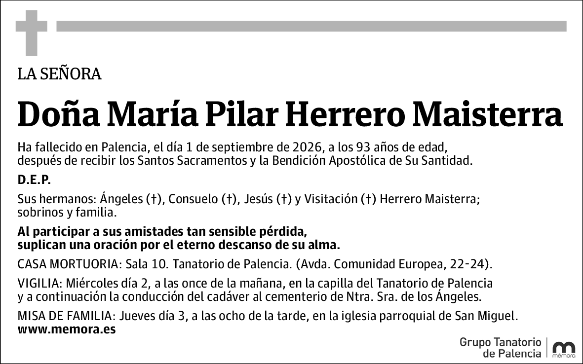 María Pilar Herrero Maisterra