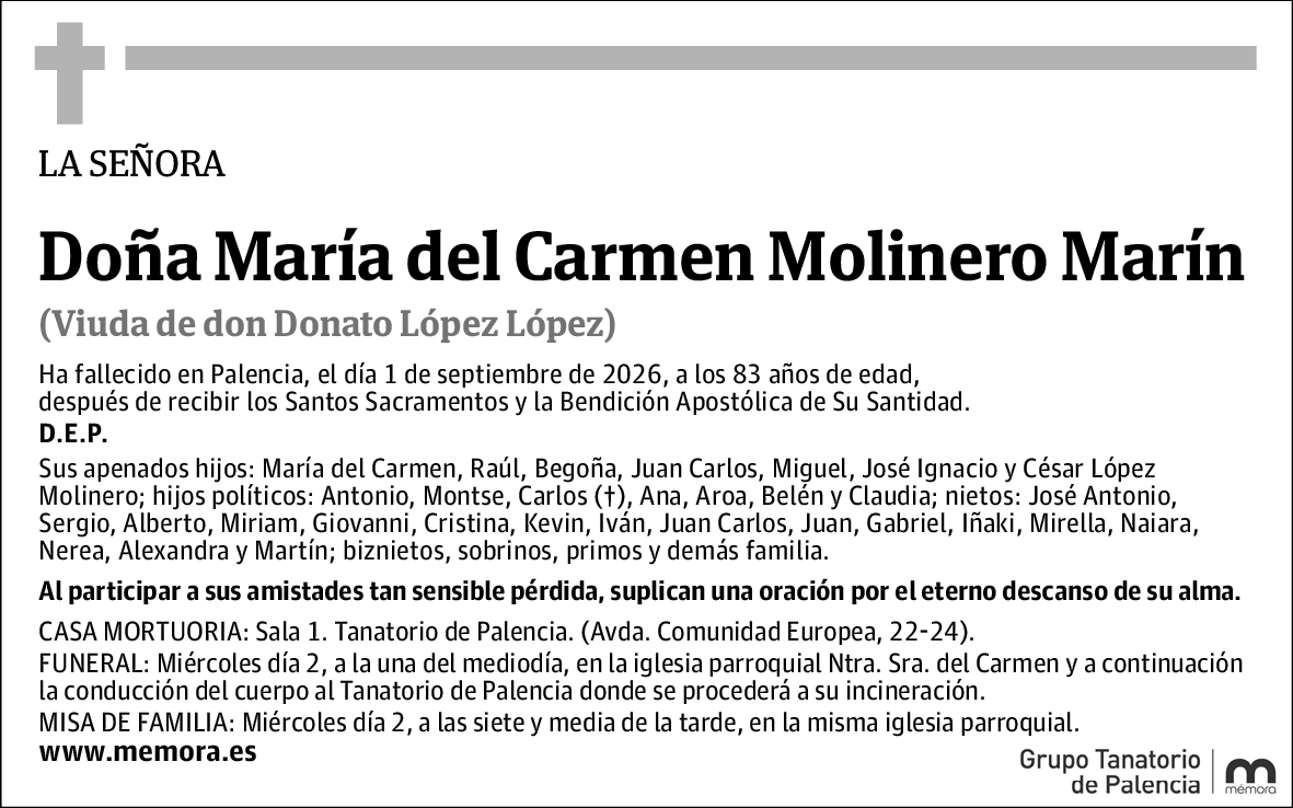 María del Carmen Molinero Marín