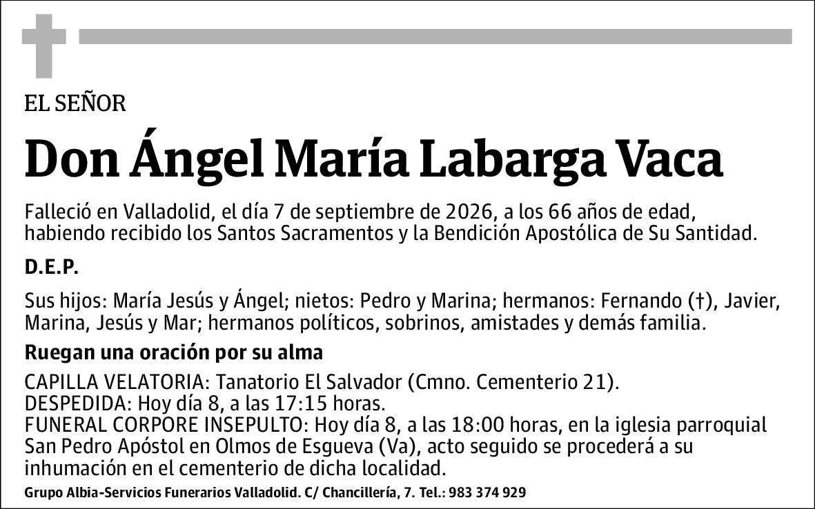 Ángel María Labarga Vaca