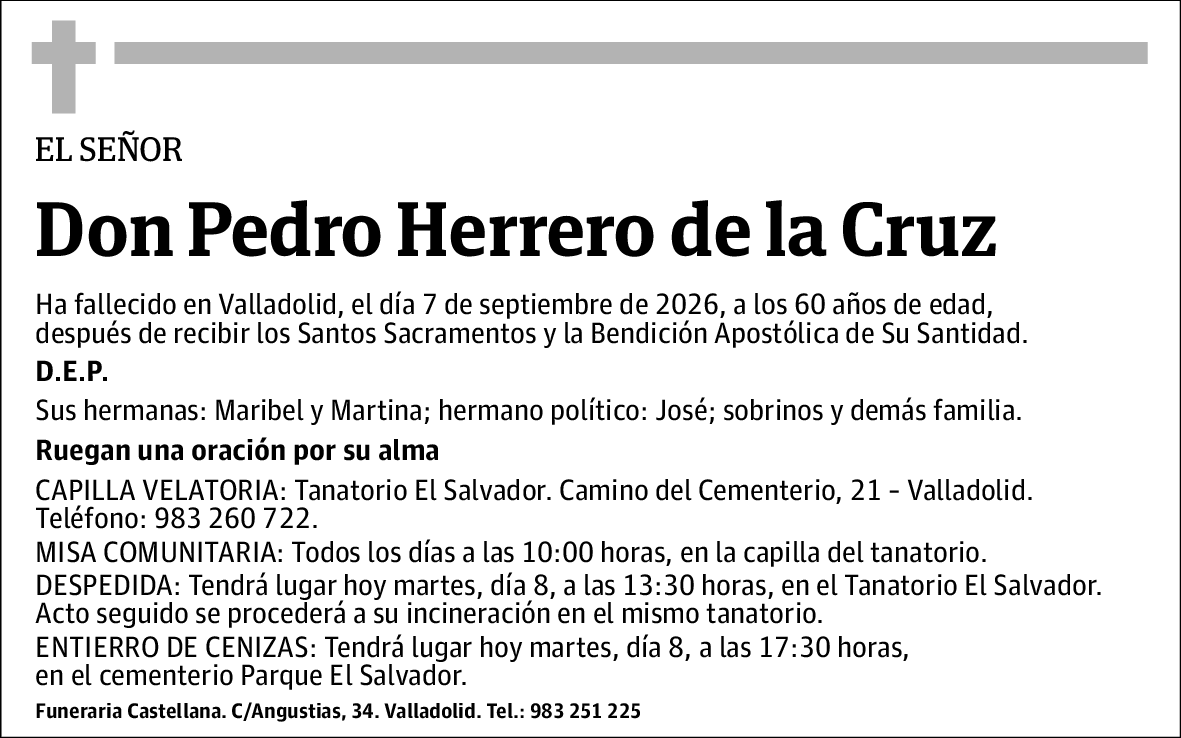 Pedro Herrero de la Cruz