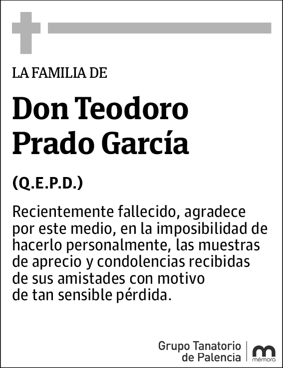 Teodoro Prado Garcia