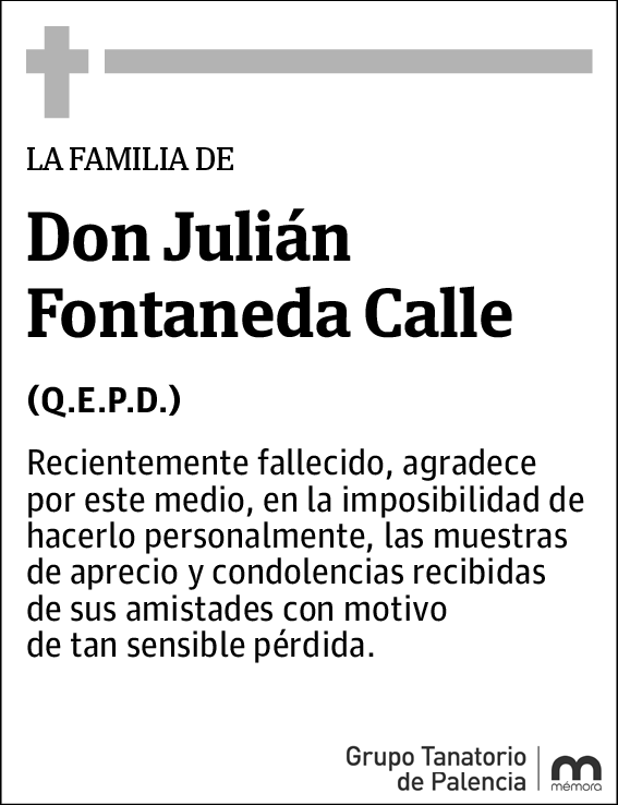 Julián Fontaneda Calle