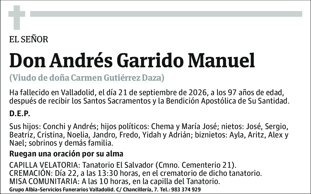 Andrés Garrido Manuel
