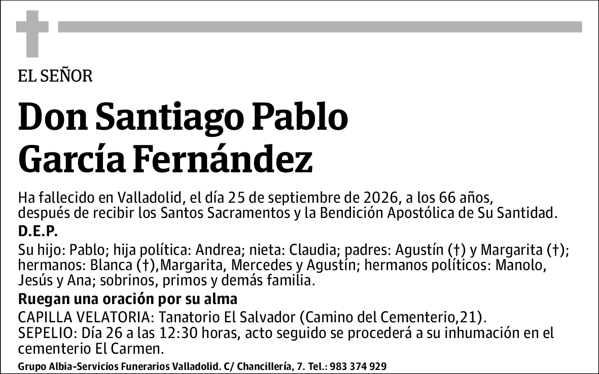 Santiago Pablo García Fernández