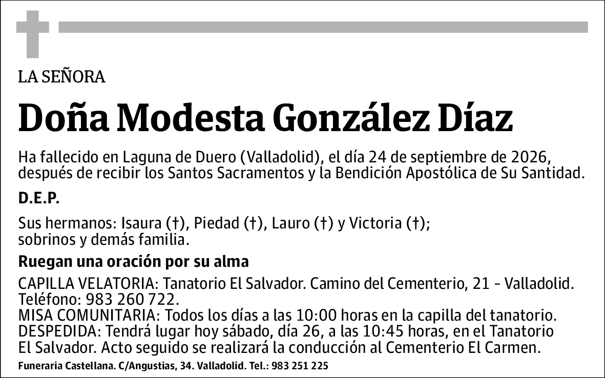 Modesta González Díaz