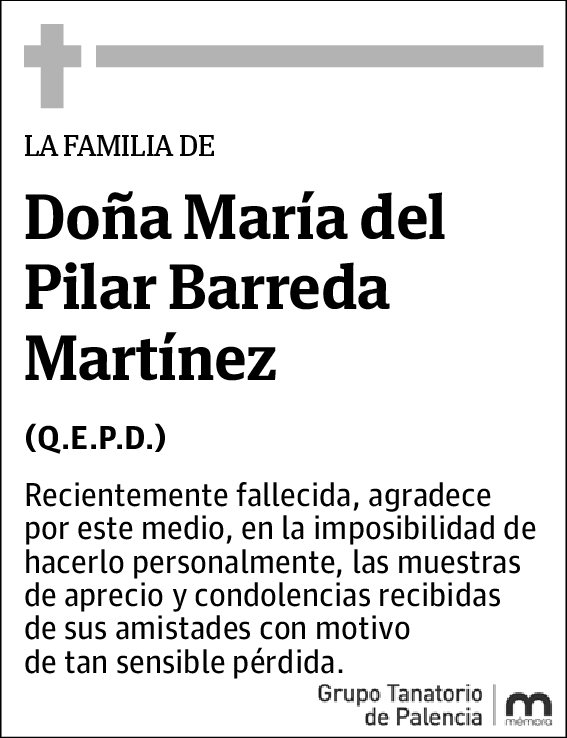 María del Pilar Barreda Martínez